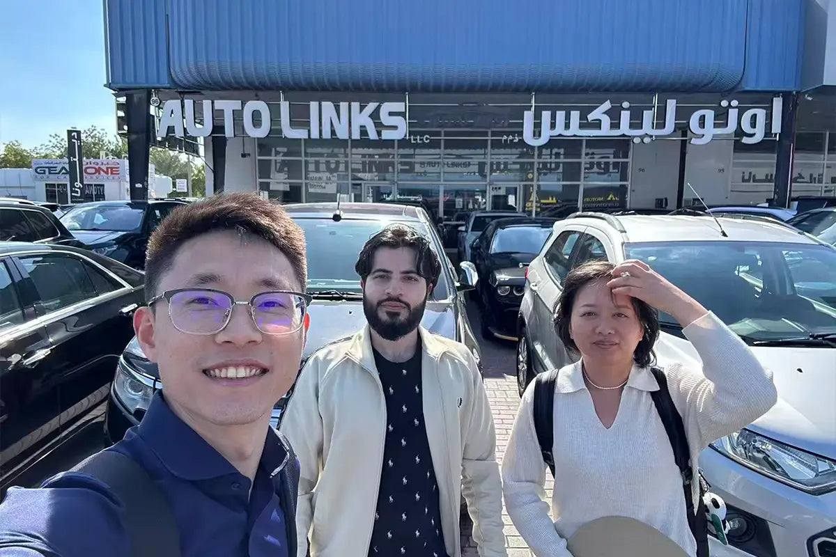 Ruidong Team Field Mission to the Middle East for Auto Export Projects